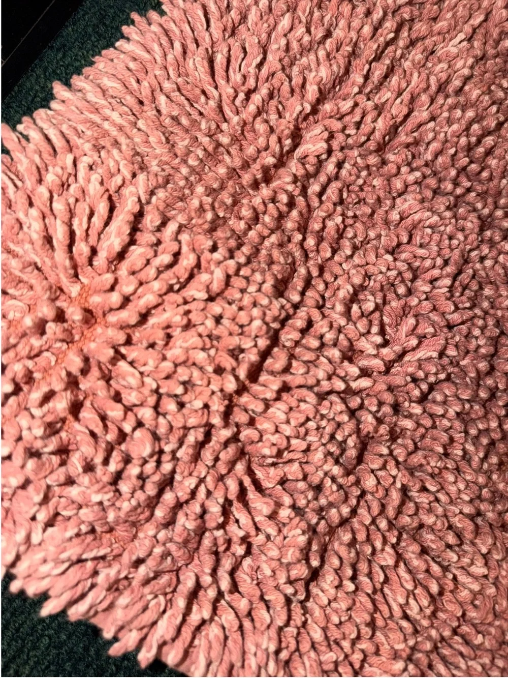 Casaluna Plush Shag Bath Rug - Dusty Rose